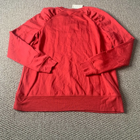 Maurices Womens Sweatshirt Size XS Red Homebody Crew Neck Pullover Long Sleeve - Picture 6 of 12